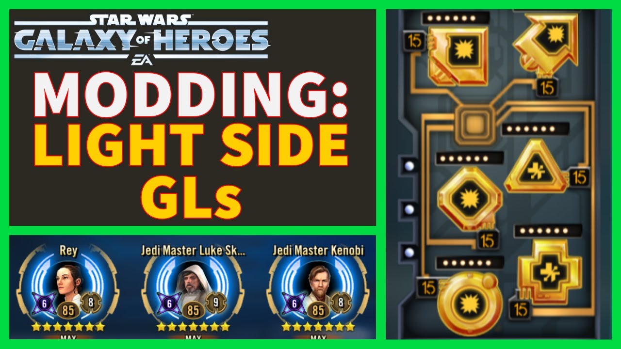 HOW TO MOD LIGHT SIDE GALACTIC LEGENDS