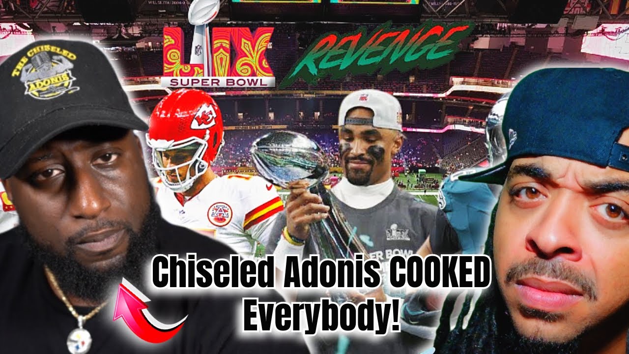 Chiseled Adonis Is the GOAT! Reacting to His Super Bowl Roast (Eagles vs Chiefs)