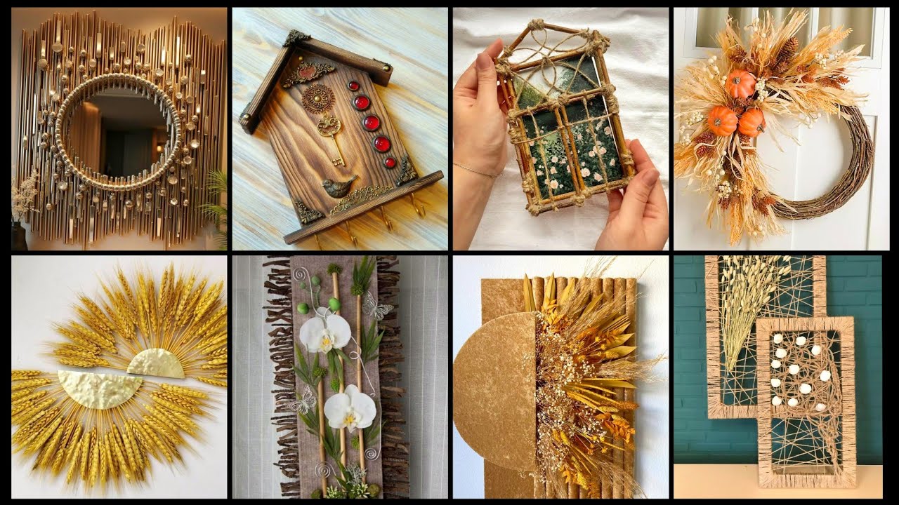 🌲Cheap & Creative Rustic Jute and Twig Home Décor Ideas | Handmade Wall & Table Crafts🌲