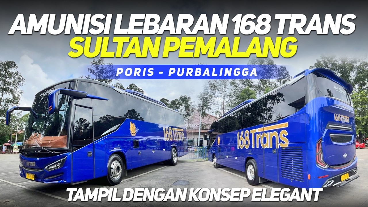 NEW BIRUNYA CINTA💙168 TRANS RILIS BUS BARU LAGI‼️ PERSIAPAN LEBARAN BUS-BUS BARU BERMUNCULAN‼️