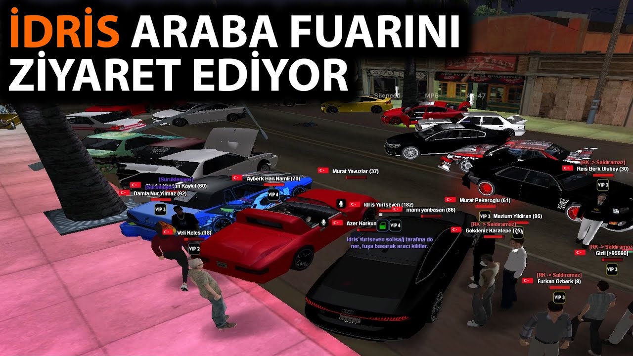 Janti Roleplay - İDRİS ARABA FUARINI ZİYARET EDİYOR