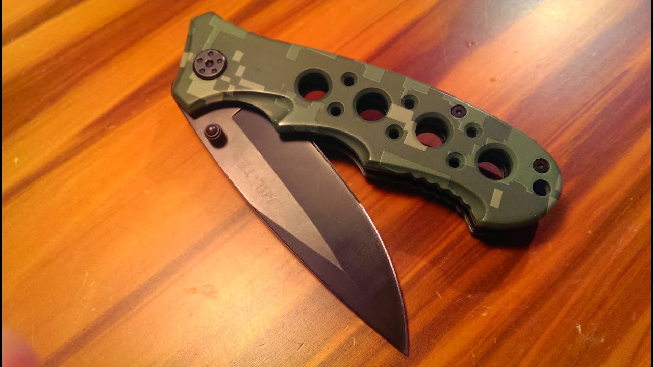 KNIFE MIL-TEC AT DIGITAL - 8,5 cm