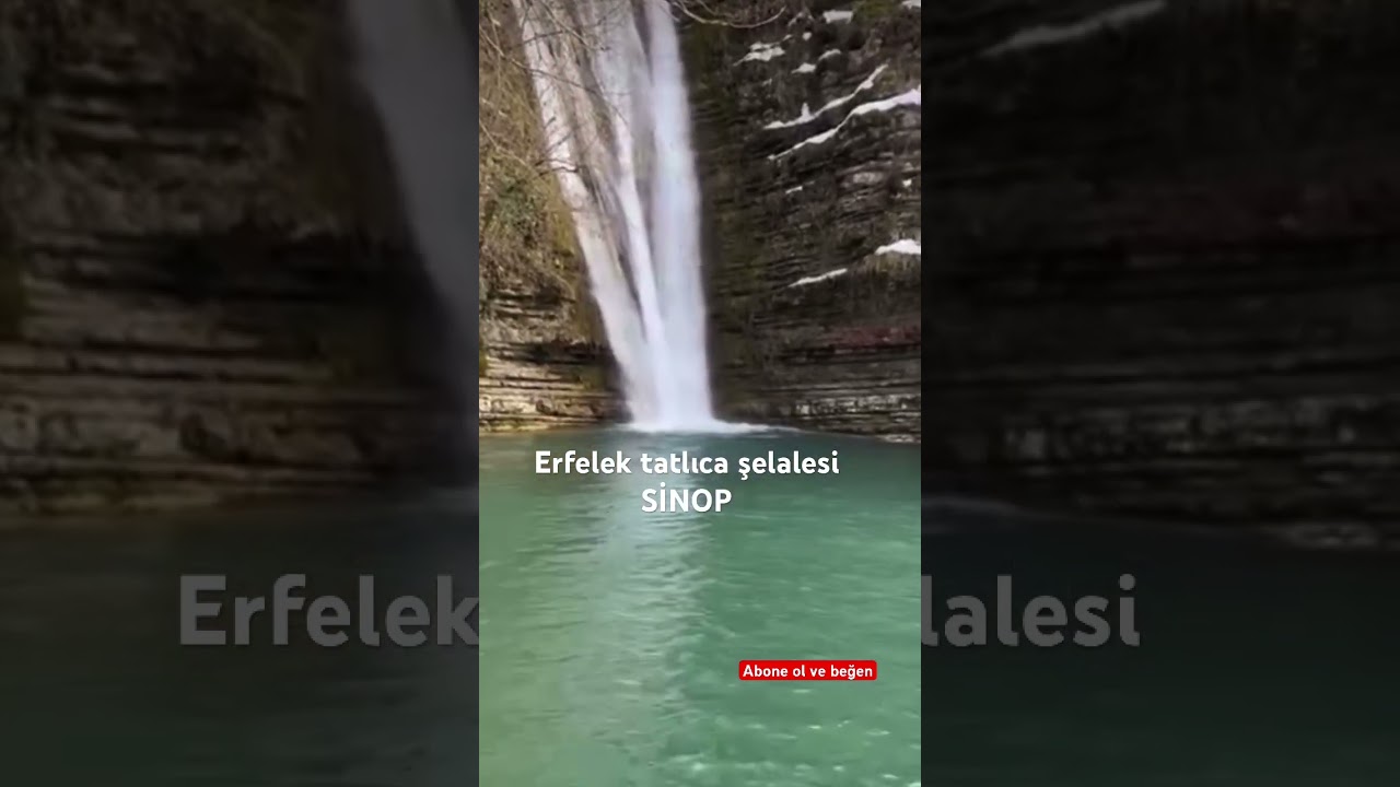 Erfelek tatlıca şelalesi Sinop #sinop #erfelek #şelale