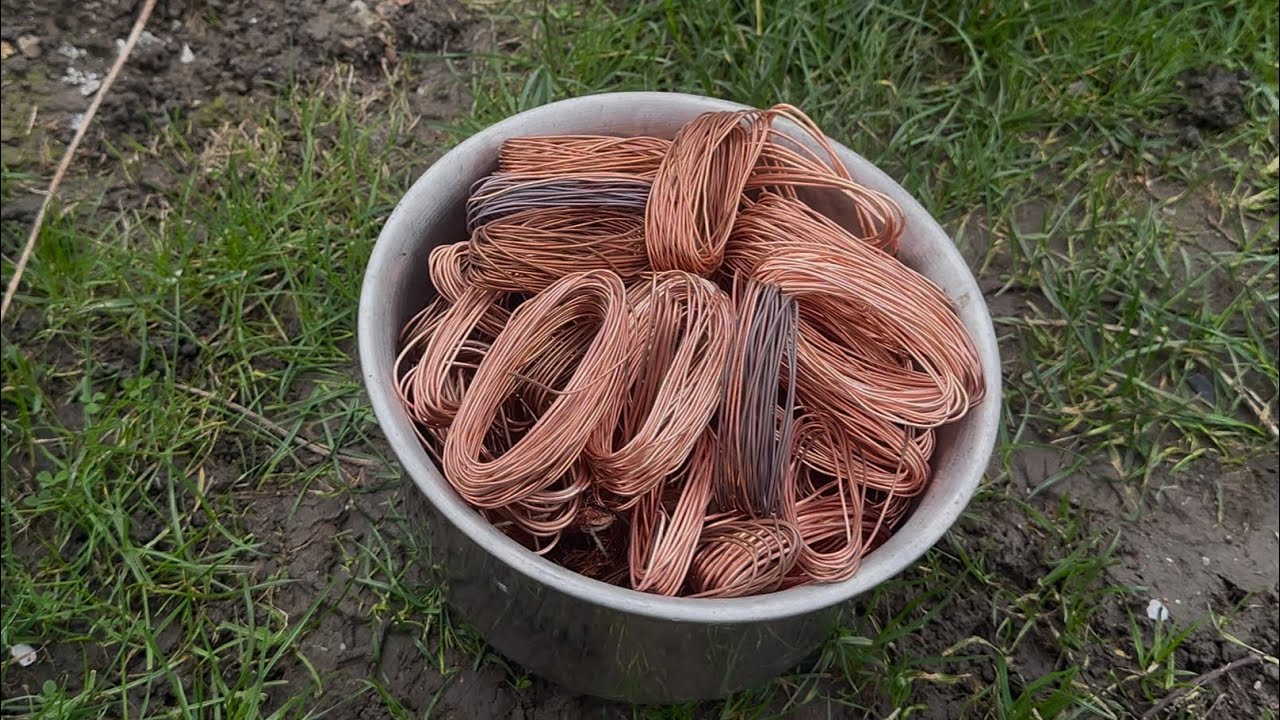 Melting copper wire at home 