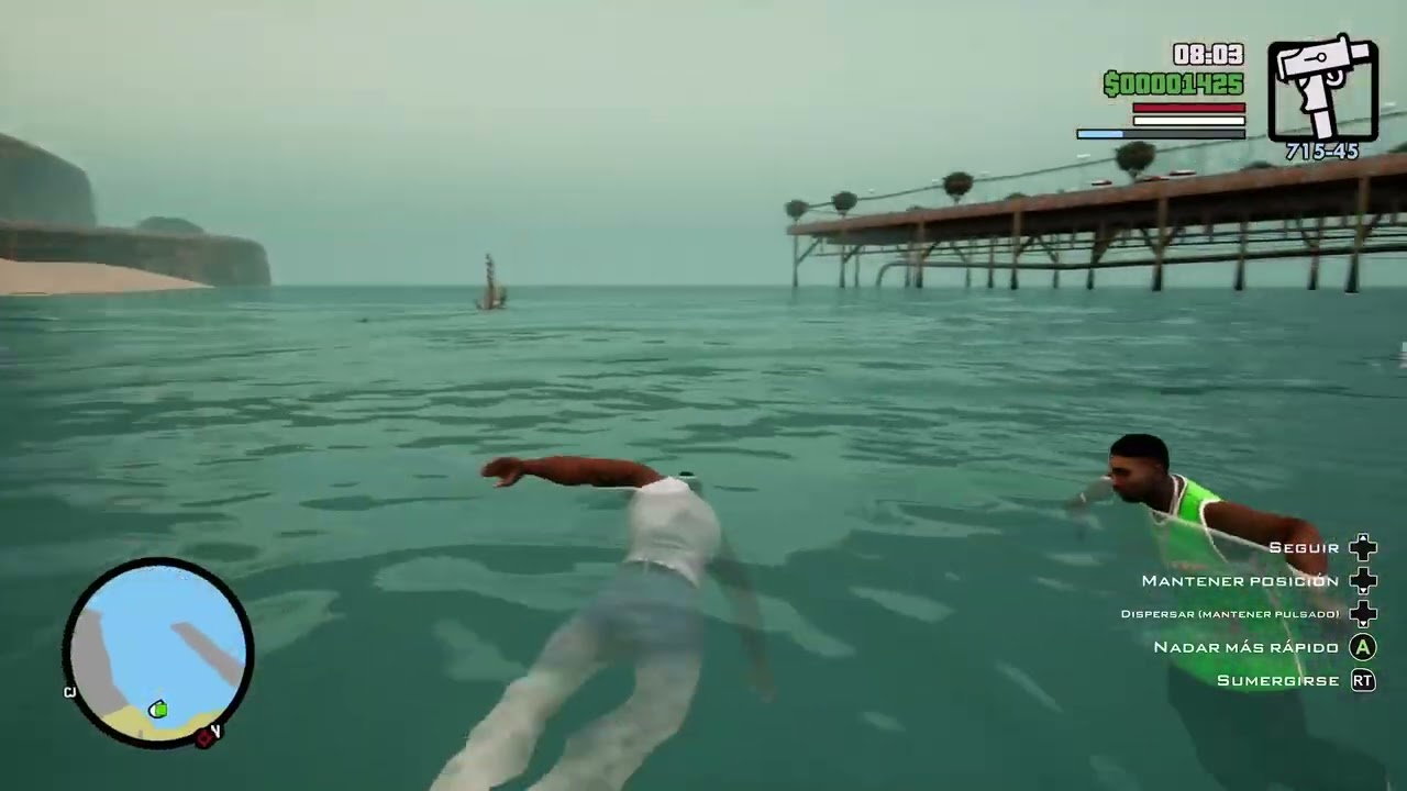 GTA SANANDREAS jugando de nuevo gracias por verme