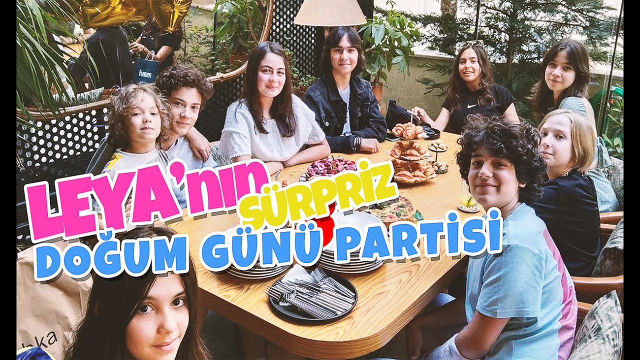 LEYA KIRŞAN VS TOZKOPARAN ISKENDER OYUNCULAR ILE SÜRPRİZ DOĞUM GÜNÜ PARTİSİ  #denizerayvaz