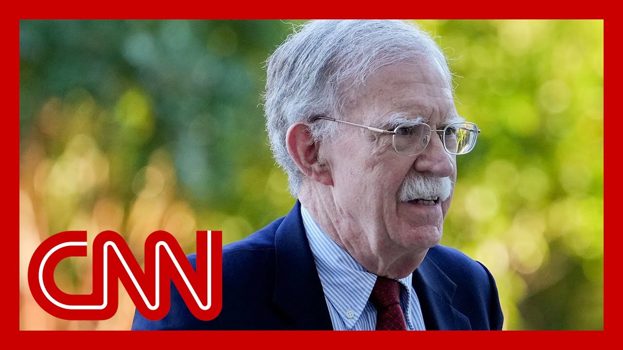 John Bolton arrives at federal court a day after being indicted