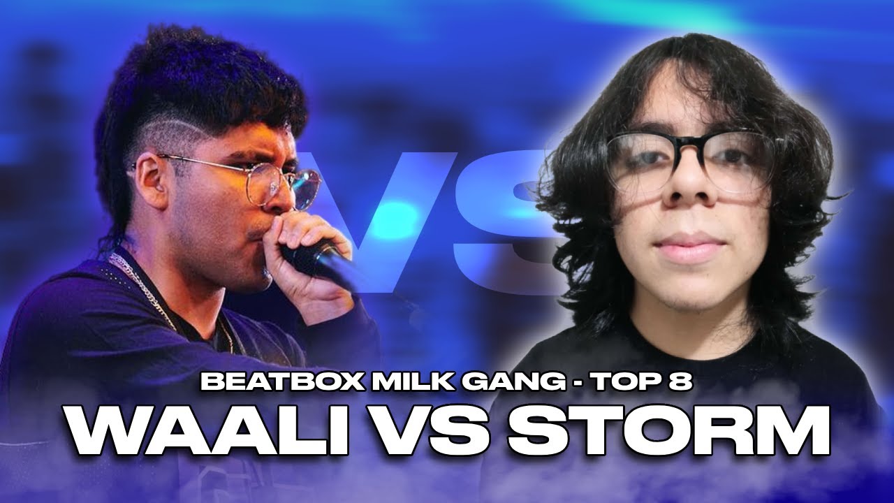 WAALI 🇨🇱 vs STORM 🇺🇸 | Beatbox Milk Gang Top 8 | Quarter Final