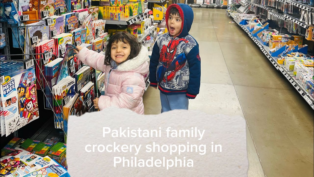 Pakistani family shopping in Philadelphia #travelvlog #exploringusa #pakistan #india 