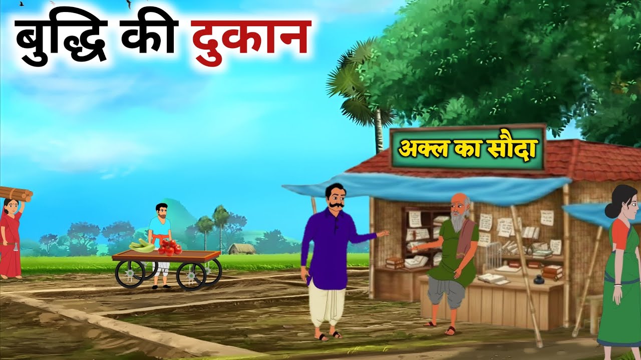 Power of Intellect | अक्ल का सौदा 😲 | Hindi Animated Moral Story