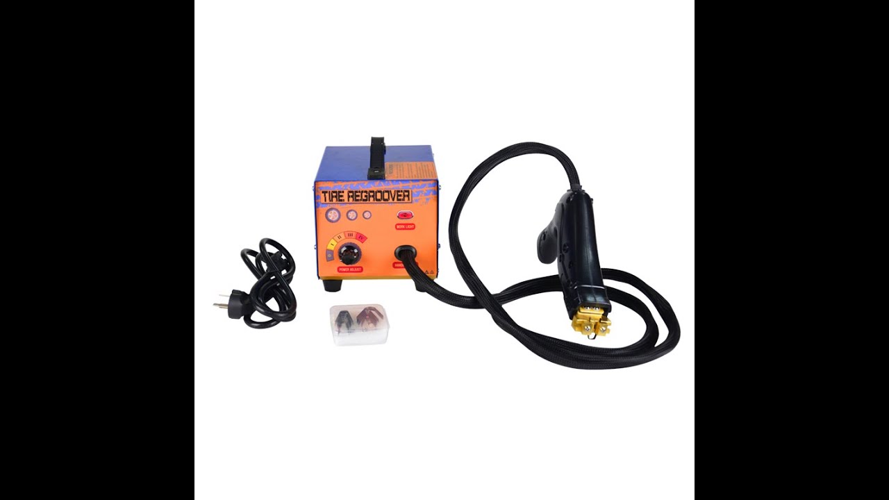 1000W Truck Tire Groover Rubber Cutter Regroover Tyre Grooving Machine W Blade