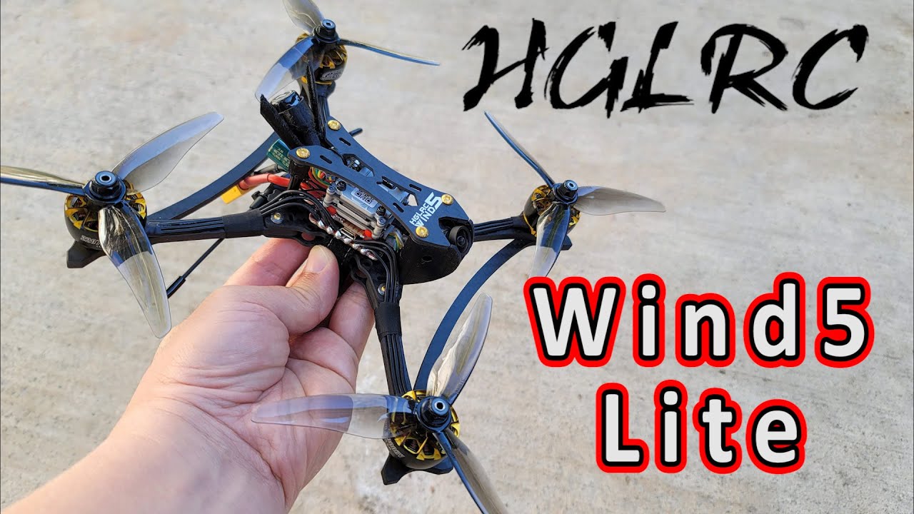 HGLRC Wind5 Lite FPV Racing Drone Review 🏆