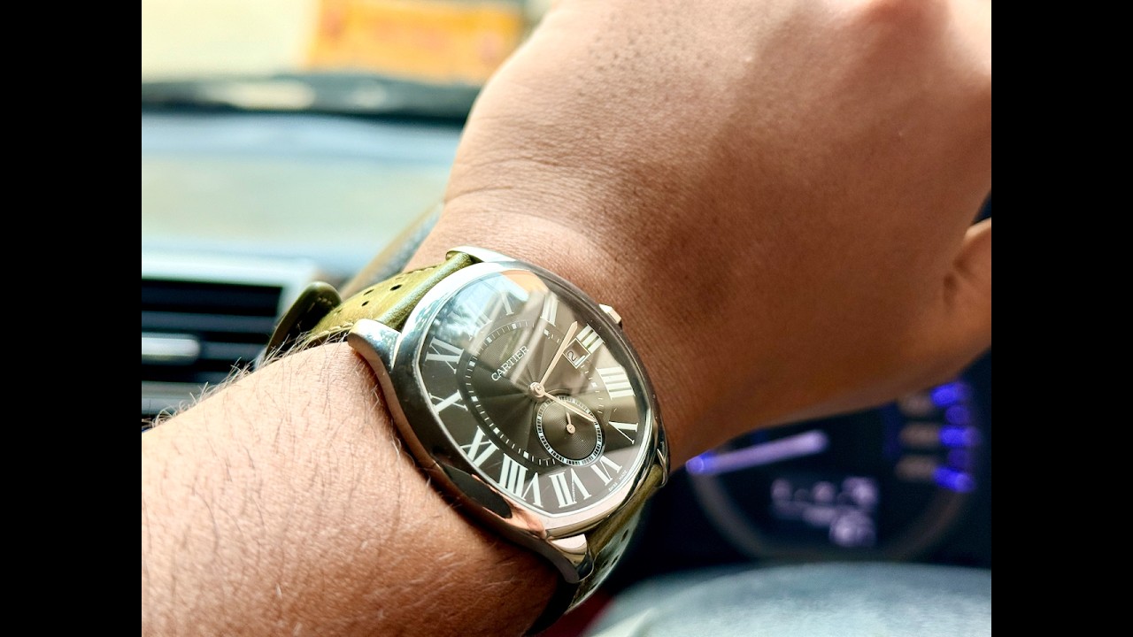 Cartier Drive de Cartier Black Small Seconds Review | Underrated Luxury Classic? | 4K HDR