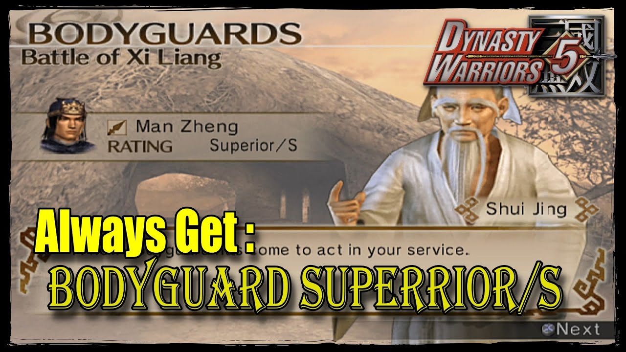 ShareCode | Всегда получайте супергероев-телохранителей/S после битвы!! - Dynasty Warriors 5 + XL...
