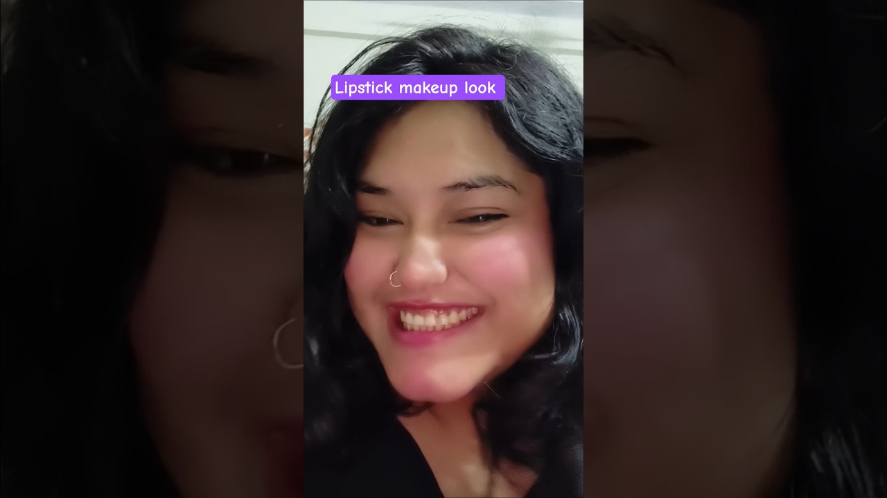 lipstick makeup look no makeup makeup look ♥️ 