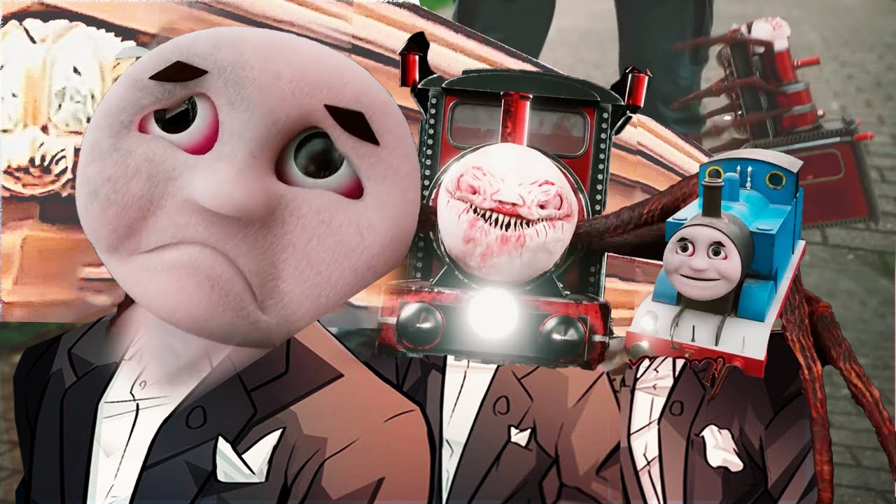 Cursed Thomas | Choo Choo Charles - Hungry Pig | Thomas & Friends | COFFIN DANCE SONG (COVER)