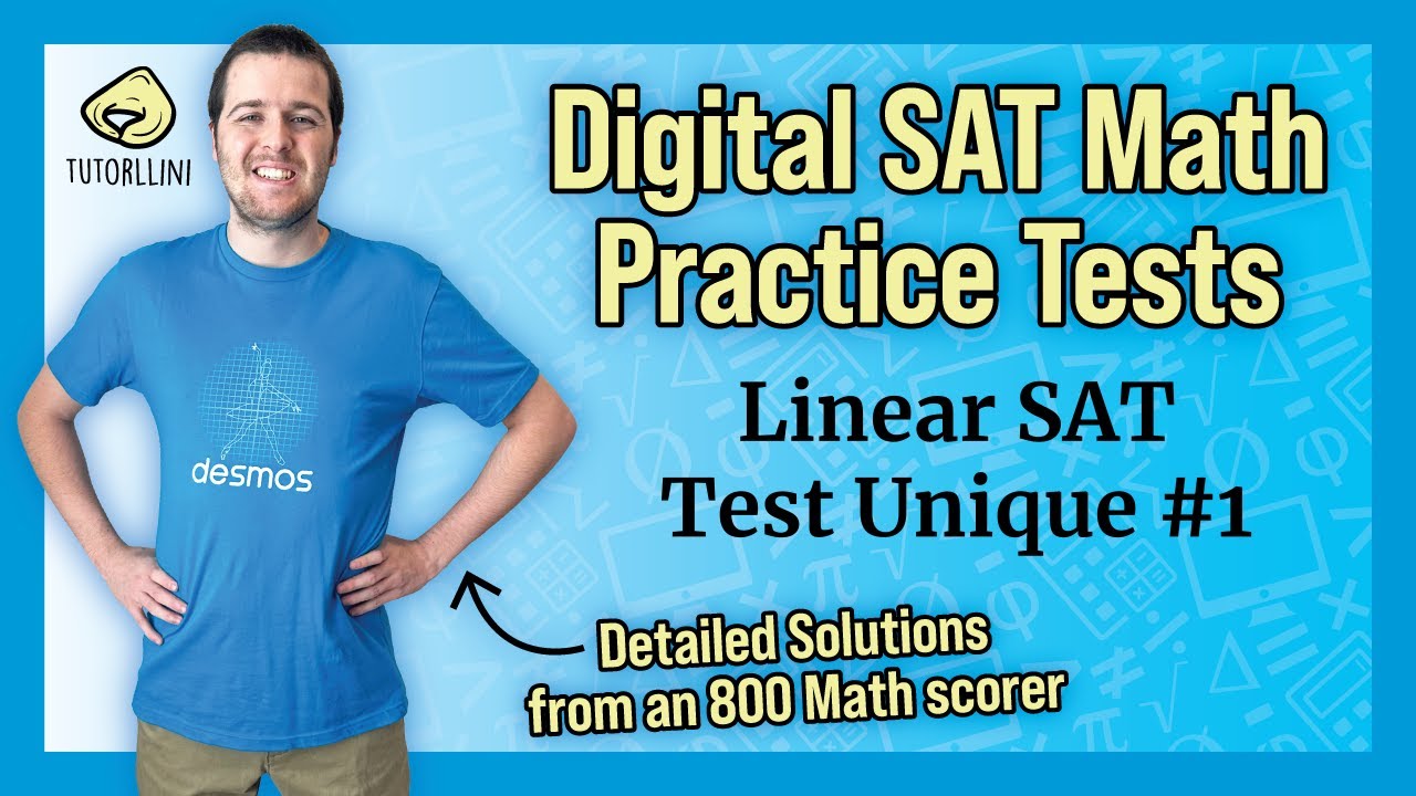 Digital SAT Math - Linear SAT Test Unique #1