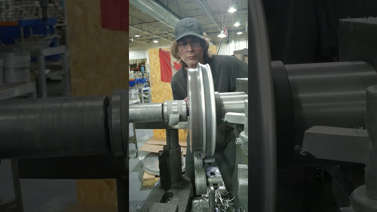New Video. Metal Spinning. Reverse spin