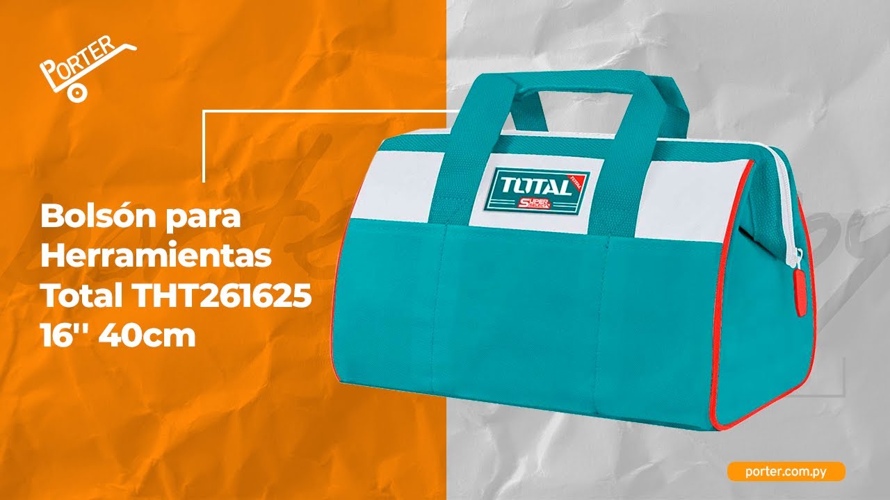 porter.com.py - Bols&oacute;n para Herramientas Total THT261625 16'' 40cm