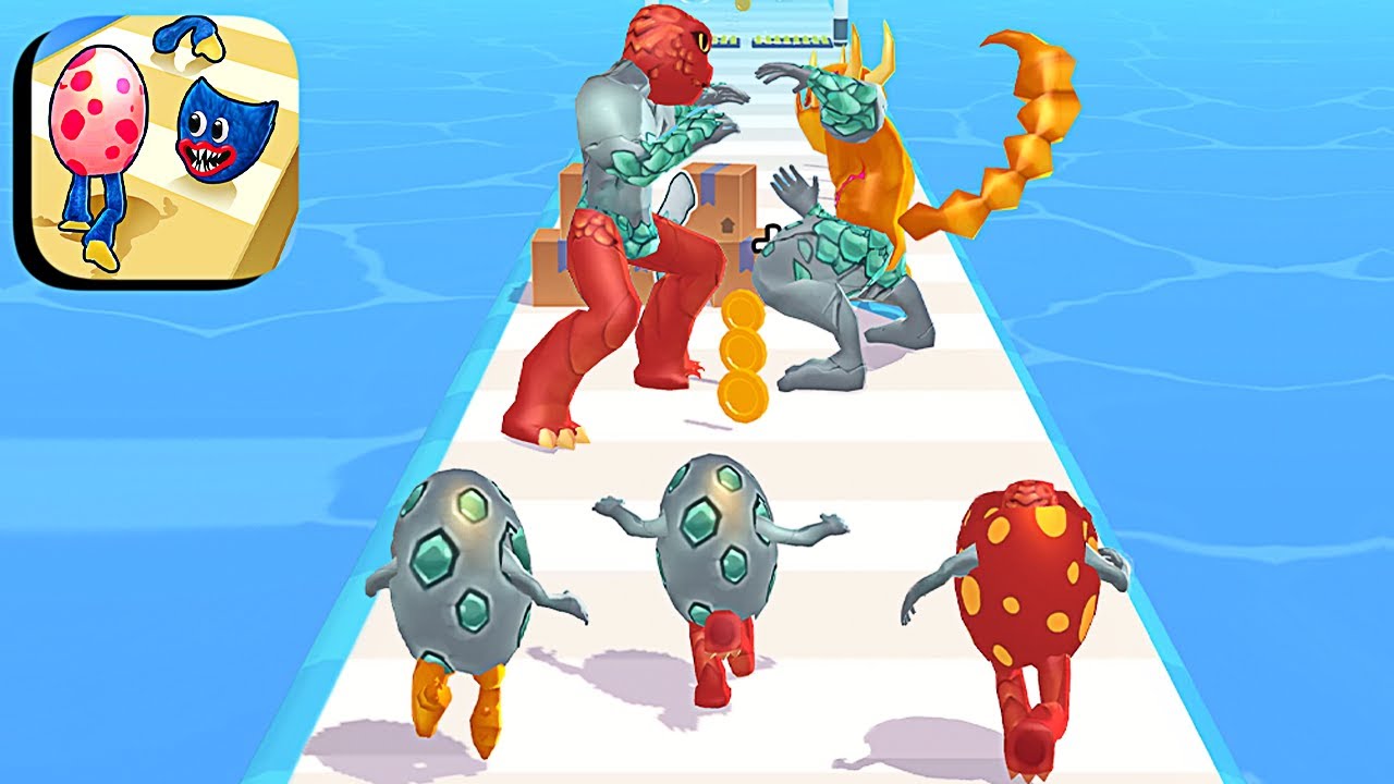 Monster Egg ​- All Levels Gameplay Android,ios (Levels 1-4)