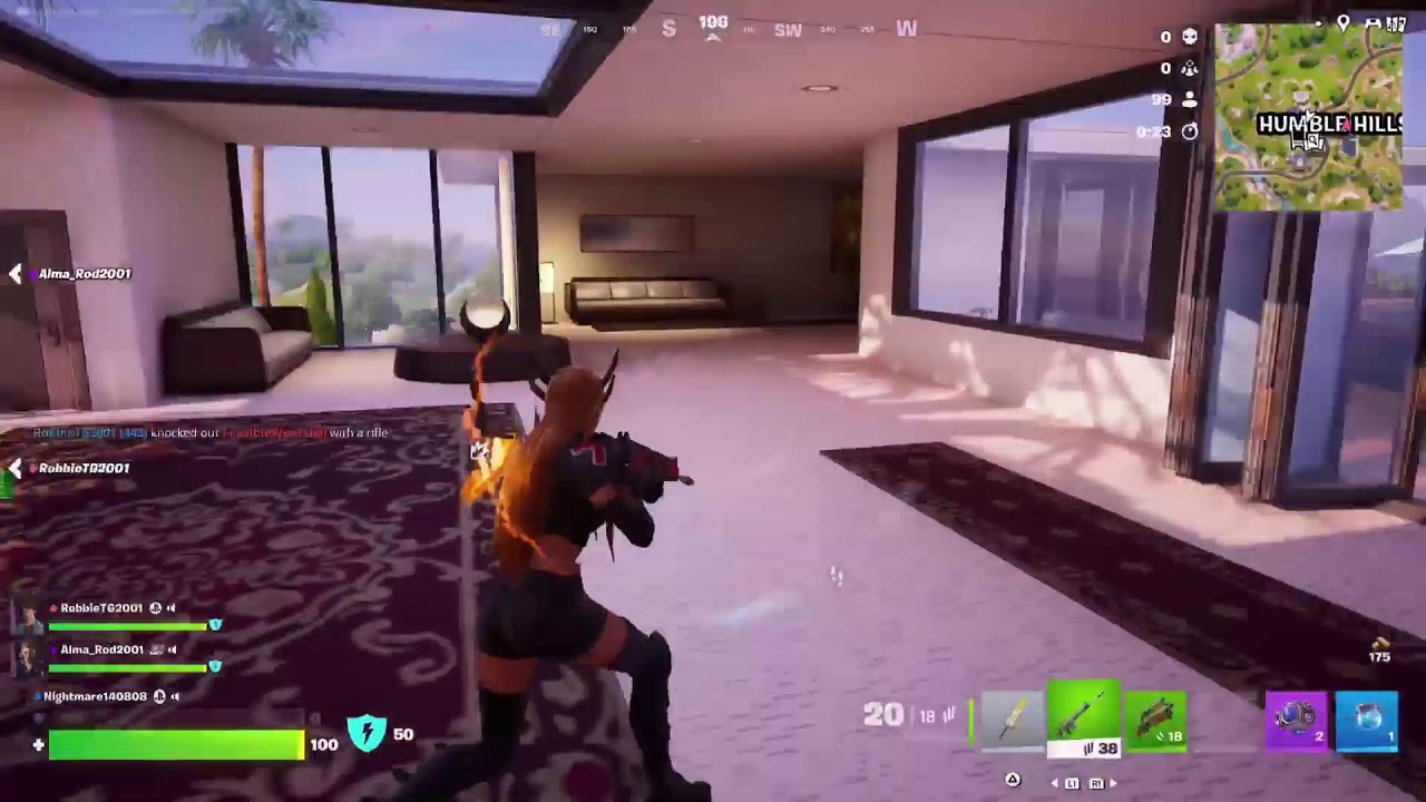 Fortnite live stream with friends