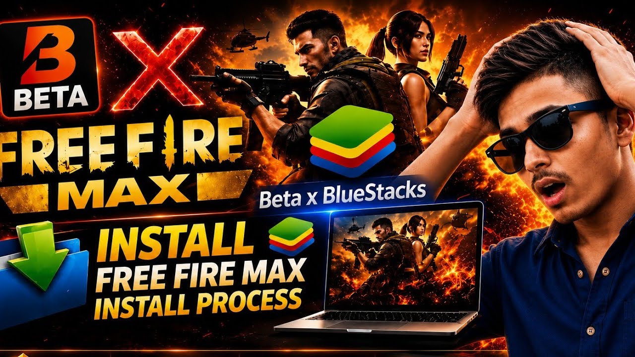 🔥😱 Beta X on BlueStacks | Free Fire MAX FULL SETUP 🛠️ | ❌ NO ID BAN ❌ | 100% WORKING ✅ #freefire 