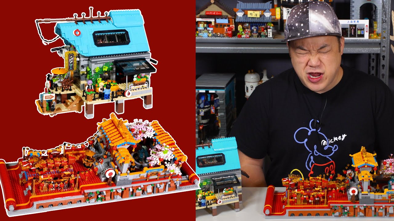 Chinese New Year Street Fair and Zero Bar | Loz Mini Brick Review 2180 + 1048