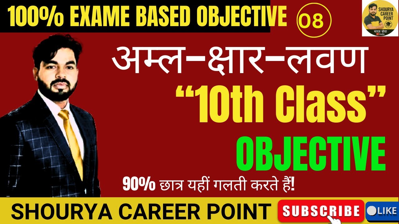 Class 10 Science | Acids, Bases and Salts | Important Questions | Board Exam 2026