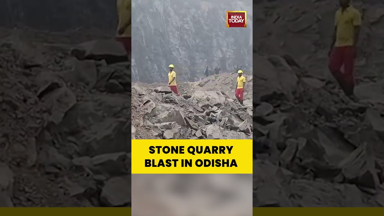 Massive Explosion at Stone Quarry in Odisha&rsquo;s Dhenkanal, Workers Trapped | #stonequarry #odishanews