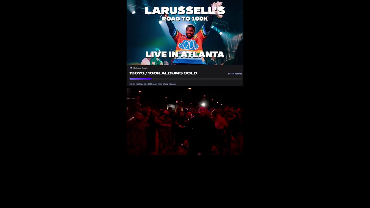 LaRussellthon Road to 100K [LIVE IN ATLANTA]