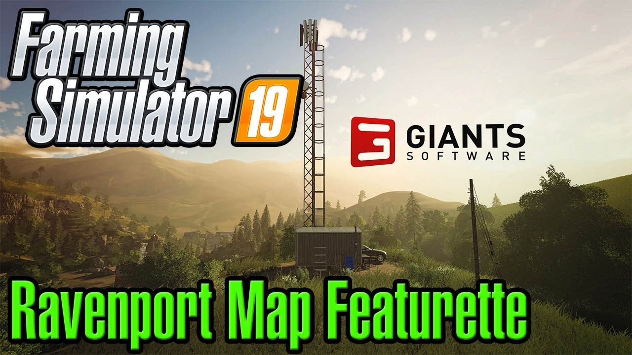 LS19 Ravenport Trailer mit INGAME GRAFIK!