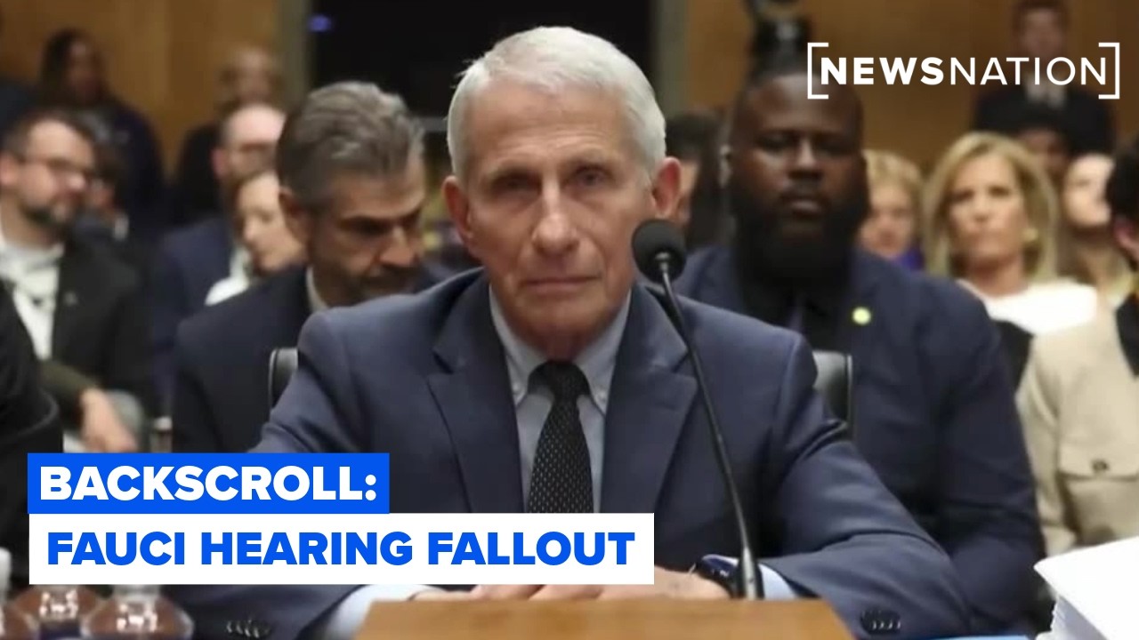 Fauci's private texts, vaccine safety questions and fallout from his hearing | Backscroll
