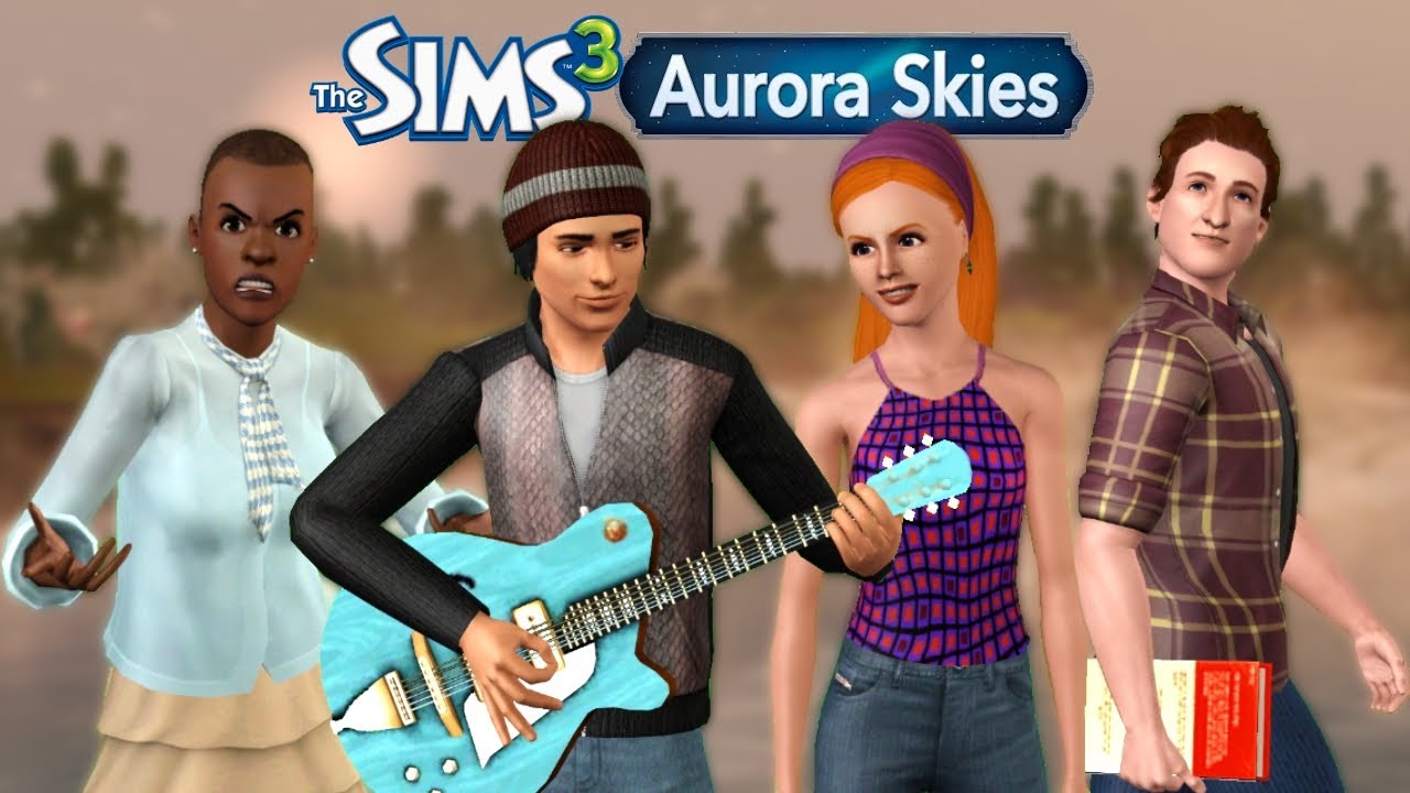 Zaczynamy od współlokatorów! | Aurora Skies #1 | Sims 3