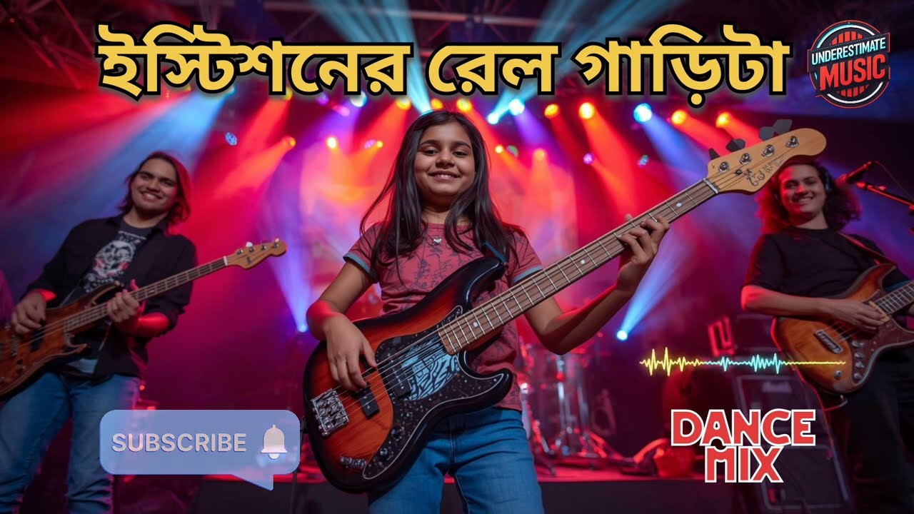 Istisioner Rail Garita | ইস্টিশনের রেল গাড়িটা | Bengali Folk Song Dance Mix Version 