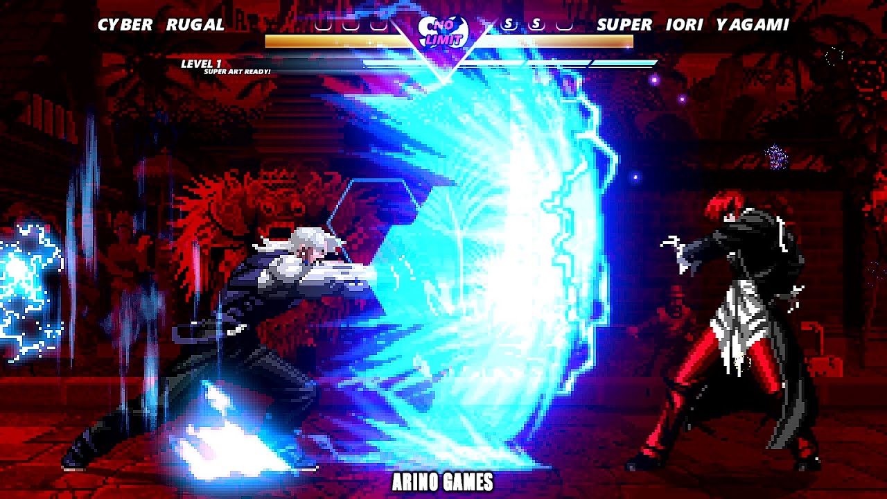 CYBER RUGAL VS SUPER IORI OROCHI KOF ARINO GAMES