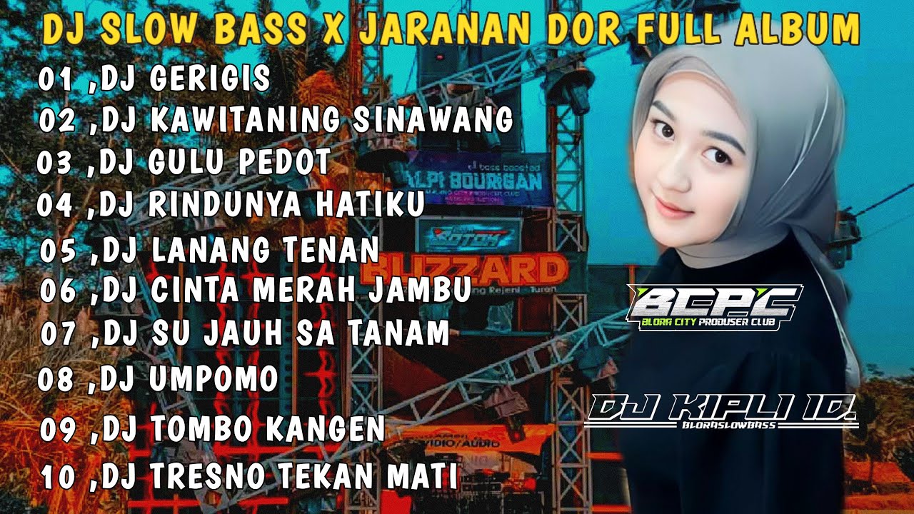 DJ GERIGIS X KAWITANING SINAWANG || SLOW BASS JARANAN DOR FULL ALBUM VIRAL TIKTOK 2025 •DJ KIPLI ID