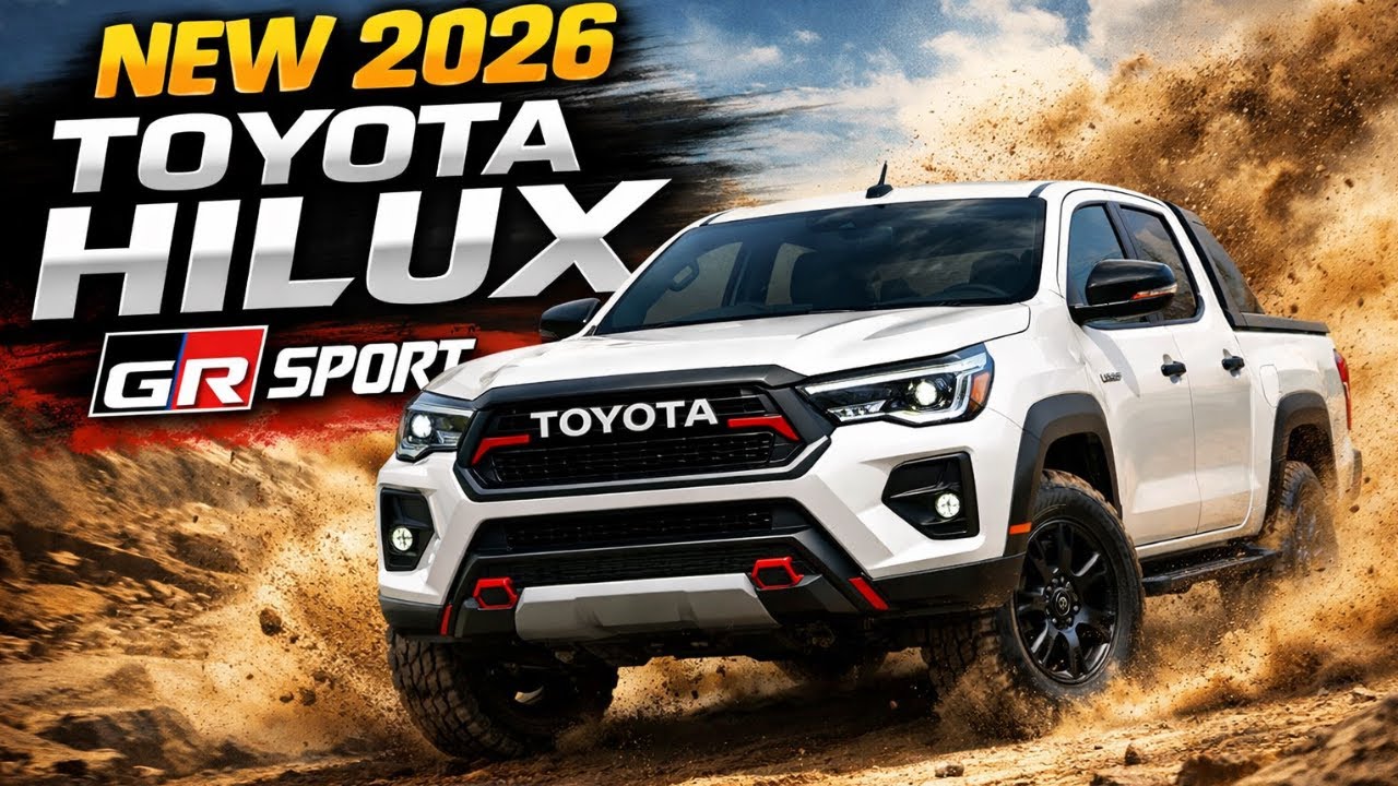 New 2026 Toyota Hilux GR Sport are the Legendary Pickup Truck Off Road Drive Review