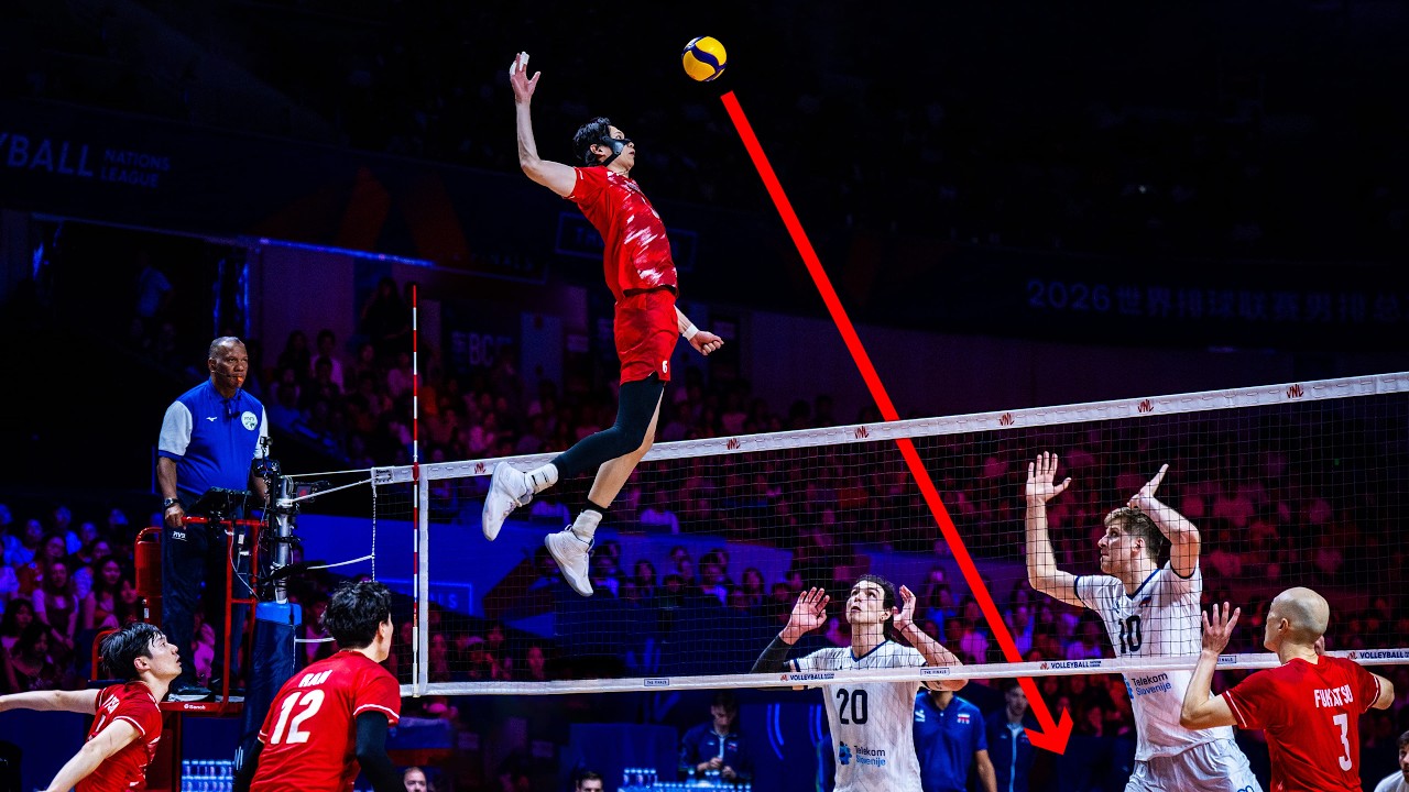 TOP 20 MONSTER Volleyball Spikes | VNL 2026