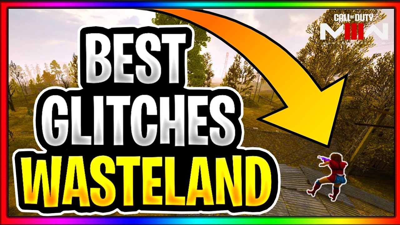 BEST WASTELAND GLITCHES | MODERN WARFARE 3 ! | (Infected glitches,Glitch spots,Infected spots)