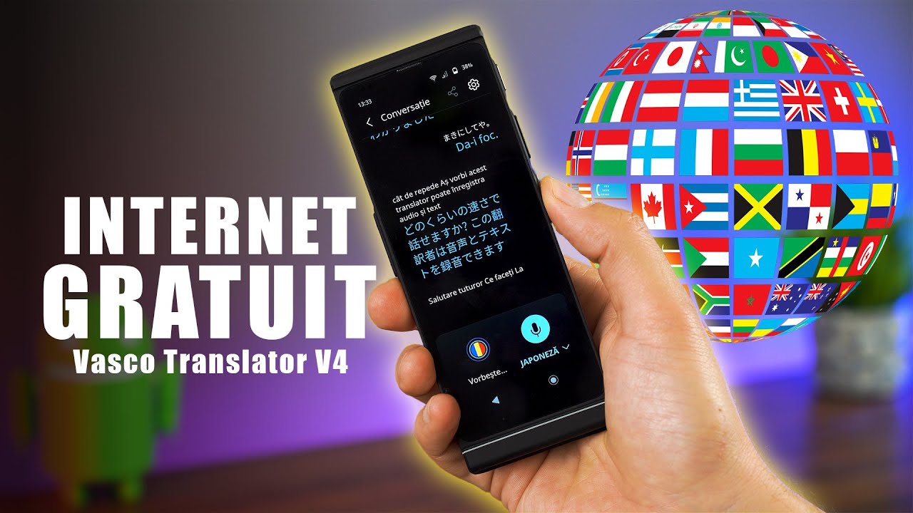 Cel mai AVANSAT traducător vocal din LUME - Vasco Translator V4 [Review în Română]