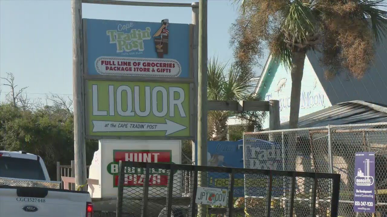 Rebuilding starts for businesses lost in Cape San Blas fire