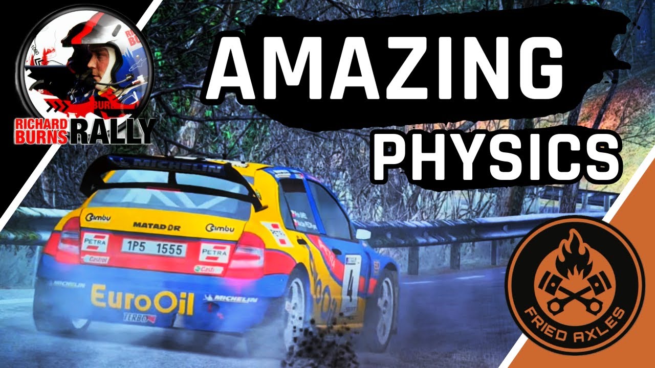 AMAZING PHYSICS of the LEGENDARY GAME || RICHARD BURNS RALLY #rbr #richardburnsrally #rally #zaga
