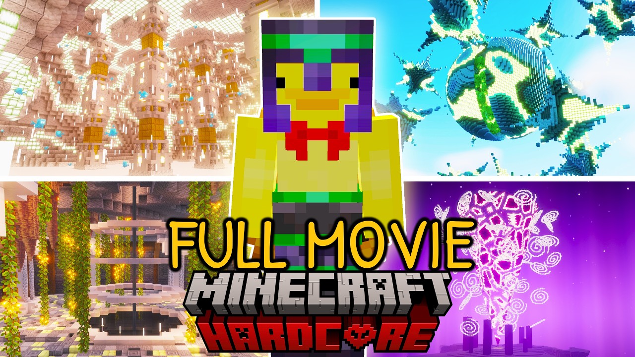 I Survived 1000 Days in Hardcore Minecraft [FULL MOVIE]