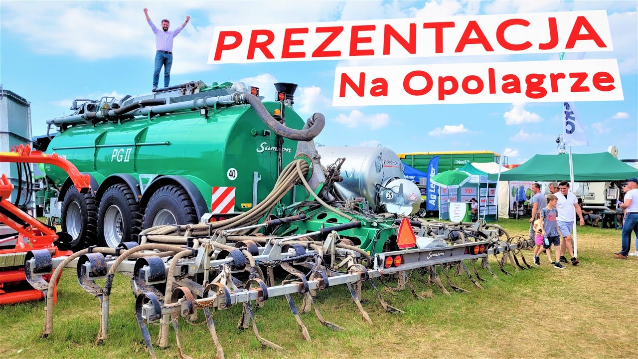 SAMSON PG II 28 HWD - WÓZ ASENIZACYJNY / TRIDEM Z NAPĘDEM (Prezentacja Opolagra / WalkAround)