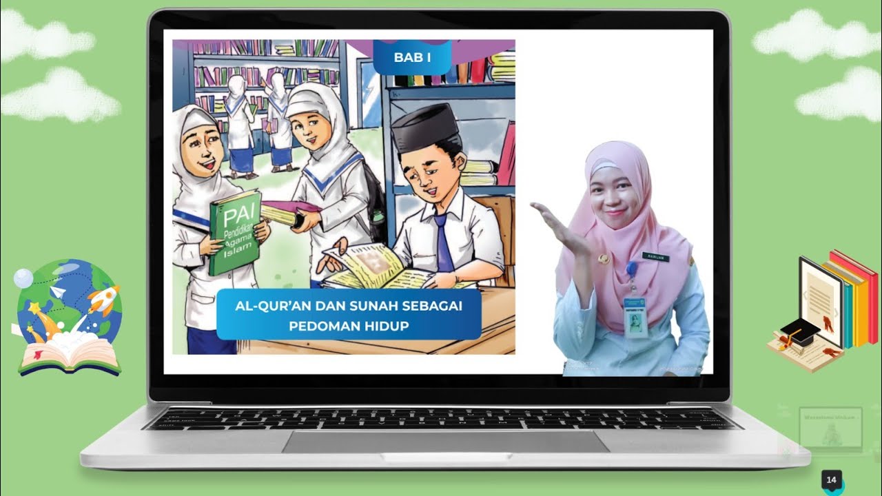 MATERI PAI & BP KELAS 7 SEMESTER 1 BAB 1, AL-QUR'AN & SUNNAH SEBAGAI PEDOMAN HIDUP