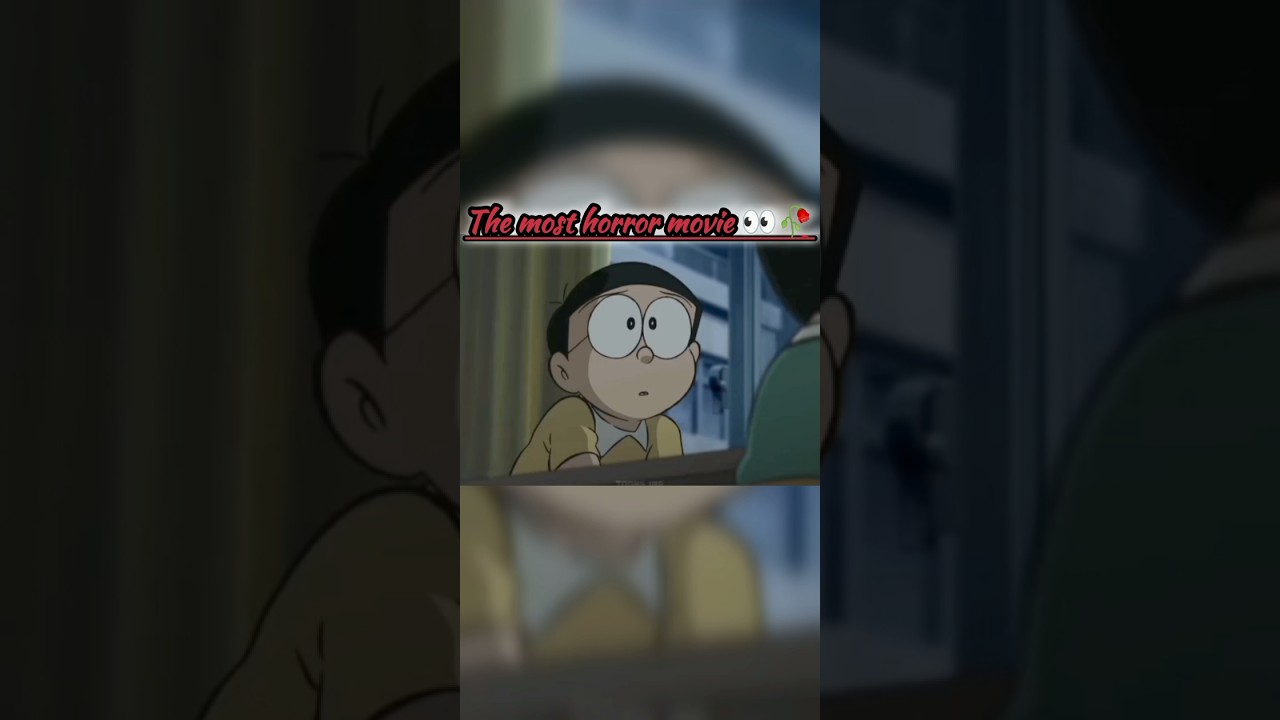 😈The most horror movie in doremon 🥀👀😨#doraemon #shorts