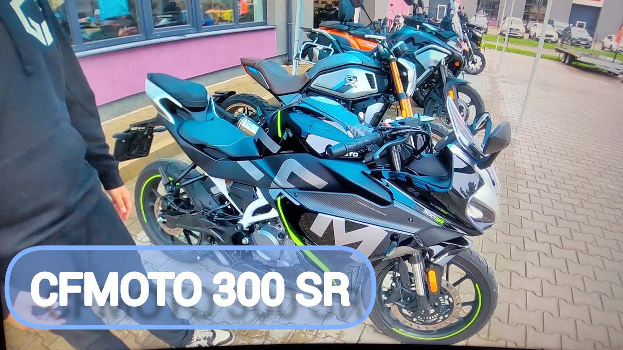 Обзор на крутой китаец, CFMOTO 300 SR