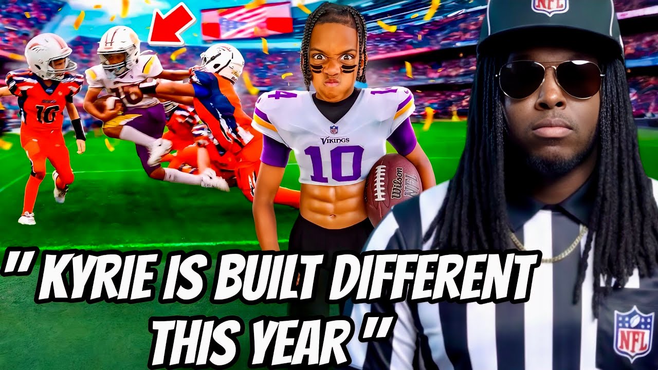 HE IS UNSTOPPABLE!😱 The Prince Family THEY TRIED TO HURT KYRIE AT HIS FOOTBALL GAME REACTION