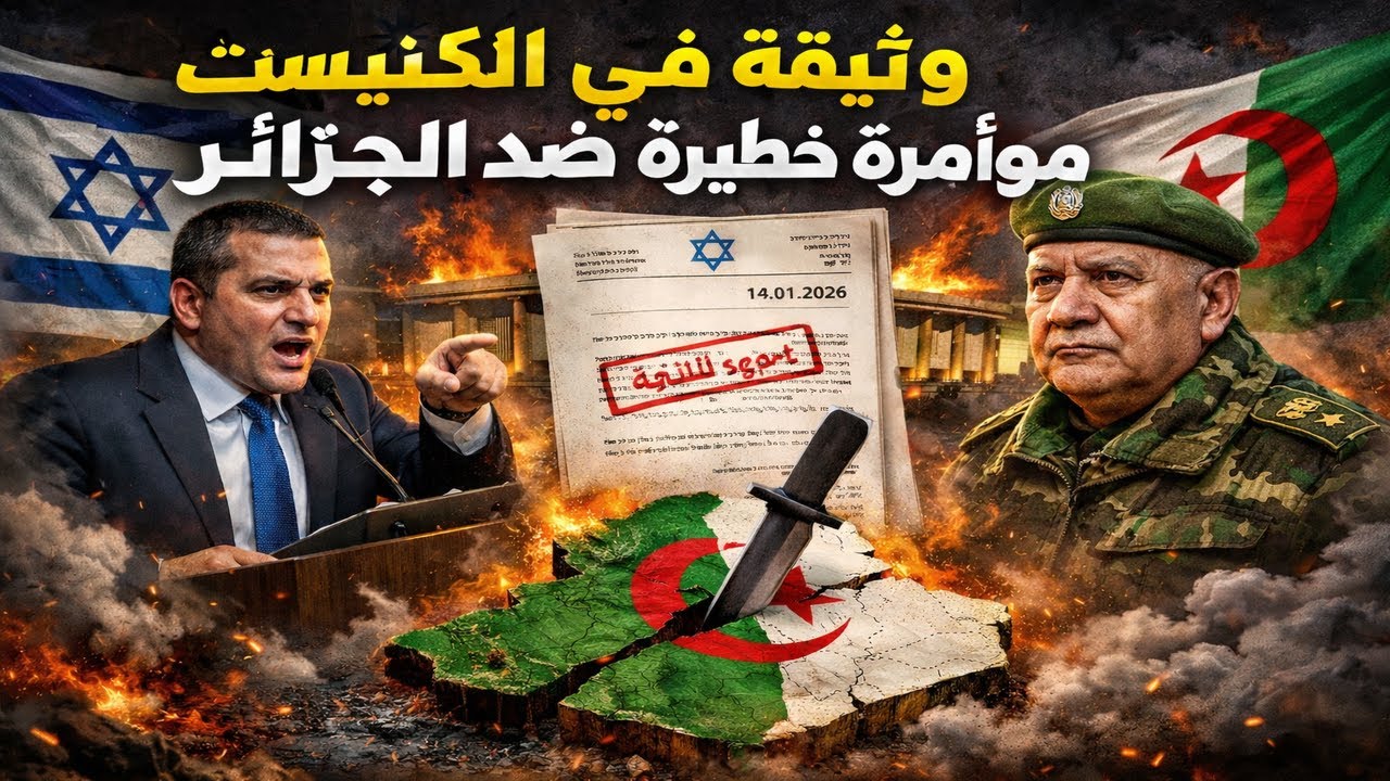 الجزائر تواجه أخطر سيناريو تقسيم… ماذا يجري داخل الكنيست؟