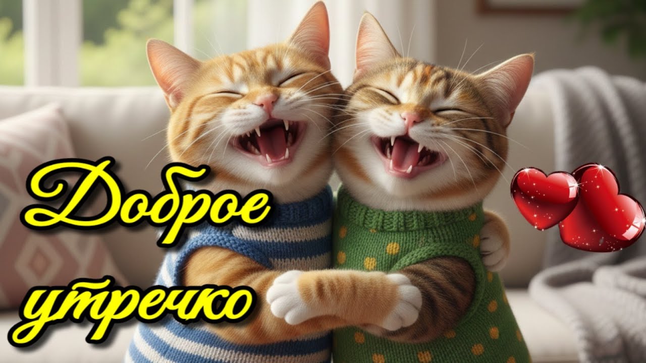 😊4 февраля День  хорошего настроения😊Красивая музыкальная открытка